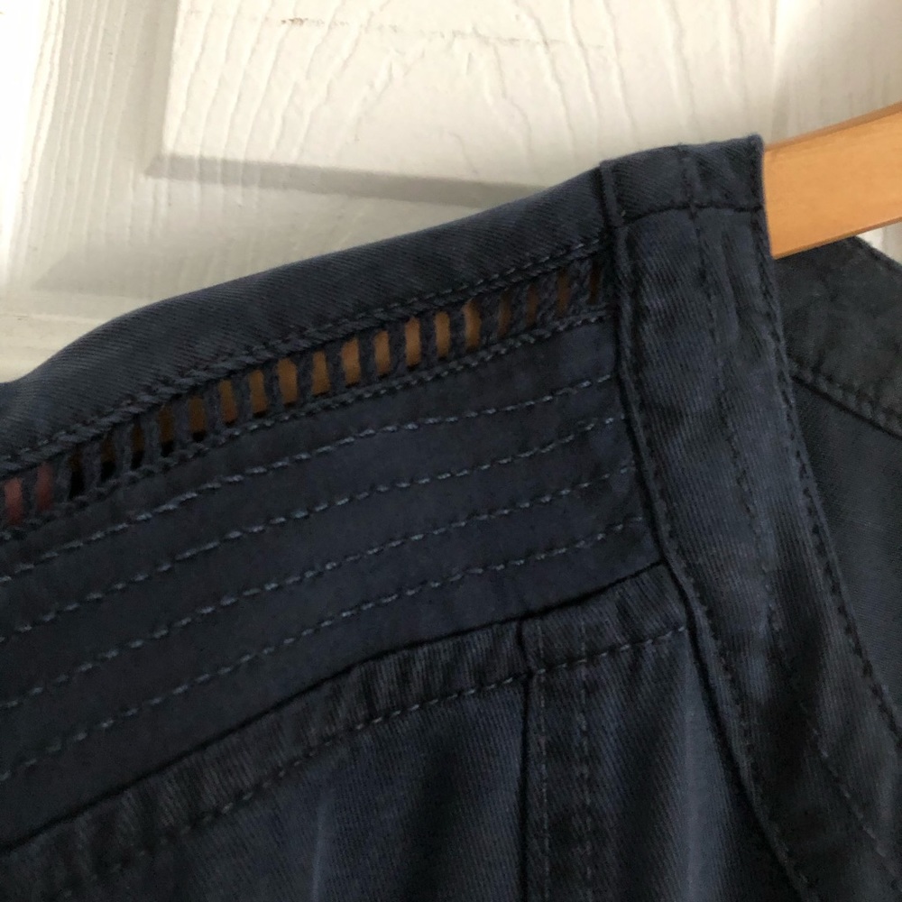 Anthropologie Hei Hei Navy Chambray Jumpsuit - Picture 4 of 8